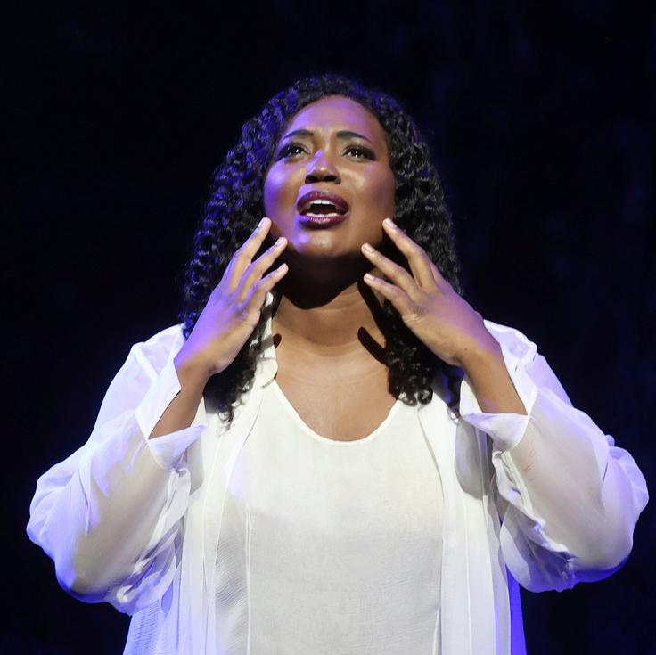 American soprano Angel Blue said she won't be performing "La Traviata" in Verona in protest over the use of blackface in another opera on the same stage.