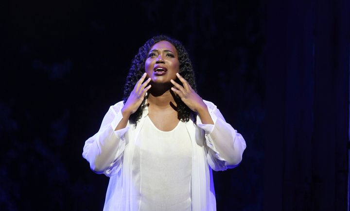 American soprano Angel Blue said she won't be performing "La Traviata" in Verona in protest over the use of blackface in another opera on the same stage.