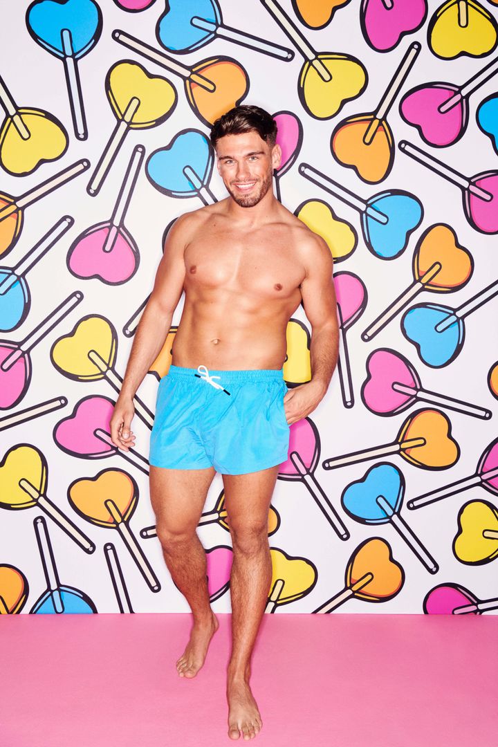 Jacques in his Love Island publicity photo