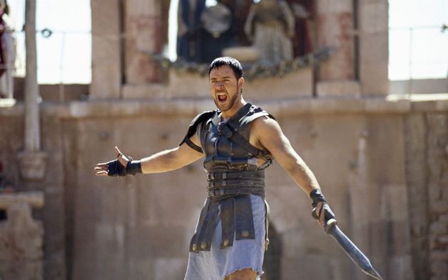 Russell Crowe ha interpretato Maximus, un generale trasformato in schiavo 