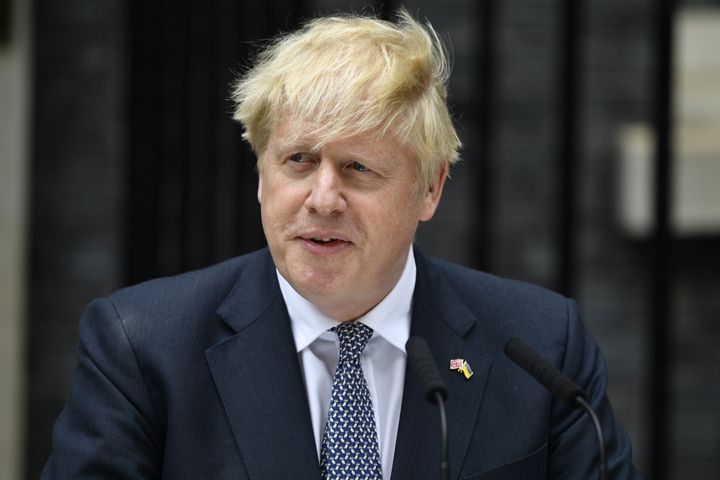 Boris Johnson announced his resignation earlier this month