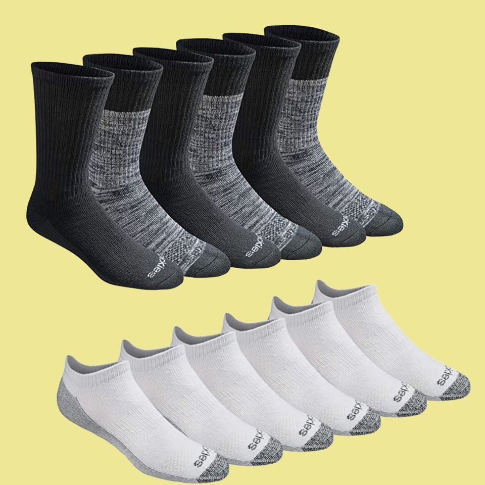 A six-pack of moisture control socks that have a staggering 139,900 five-star reviews