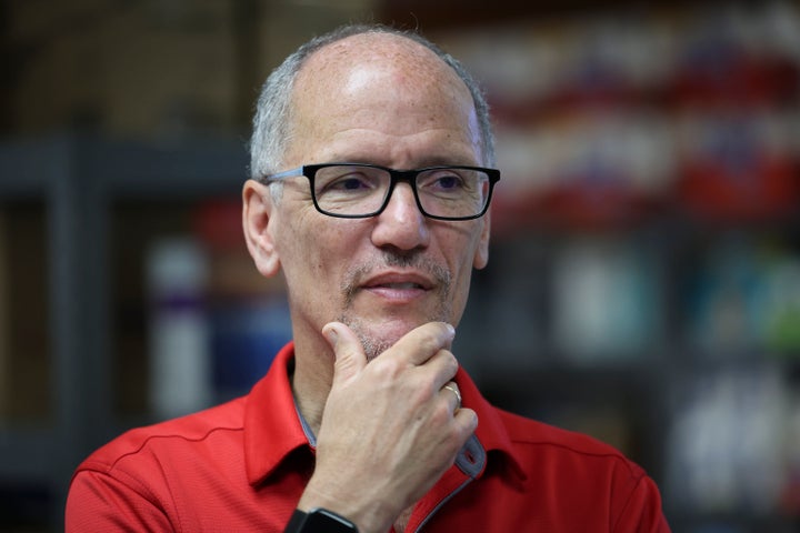 Former Labor Secretary Tom Perez’s tenure as chair of the Democratic National Committee was defined by battles between progressives and moderates. As he runs for Maryland’s governorship, those splits have faded in importance.