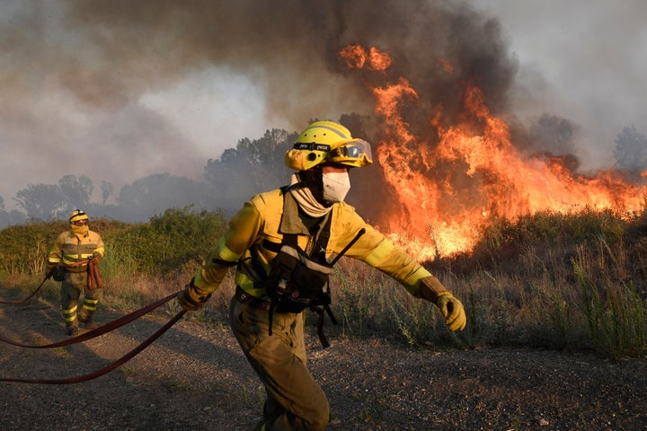 Incendio en Zamora