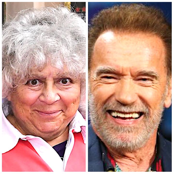 Miriam Margolyes says she hasn't forgiven Arnold Schwarzenegger for farting in her face.