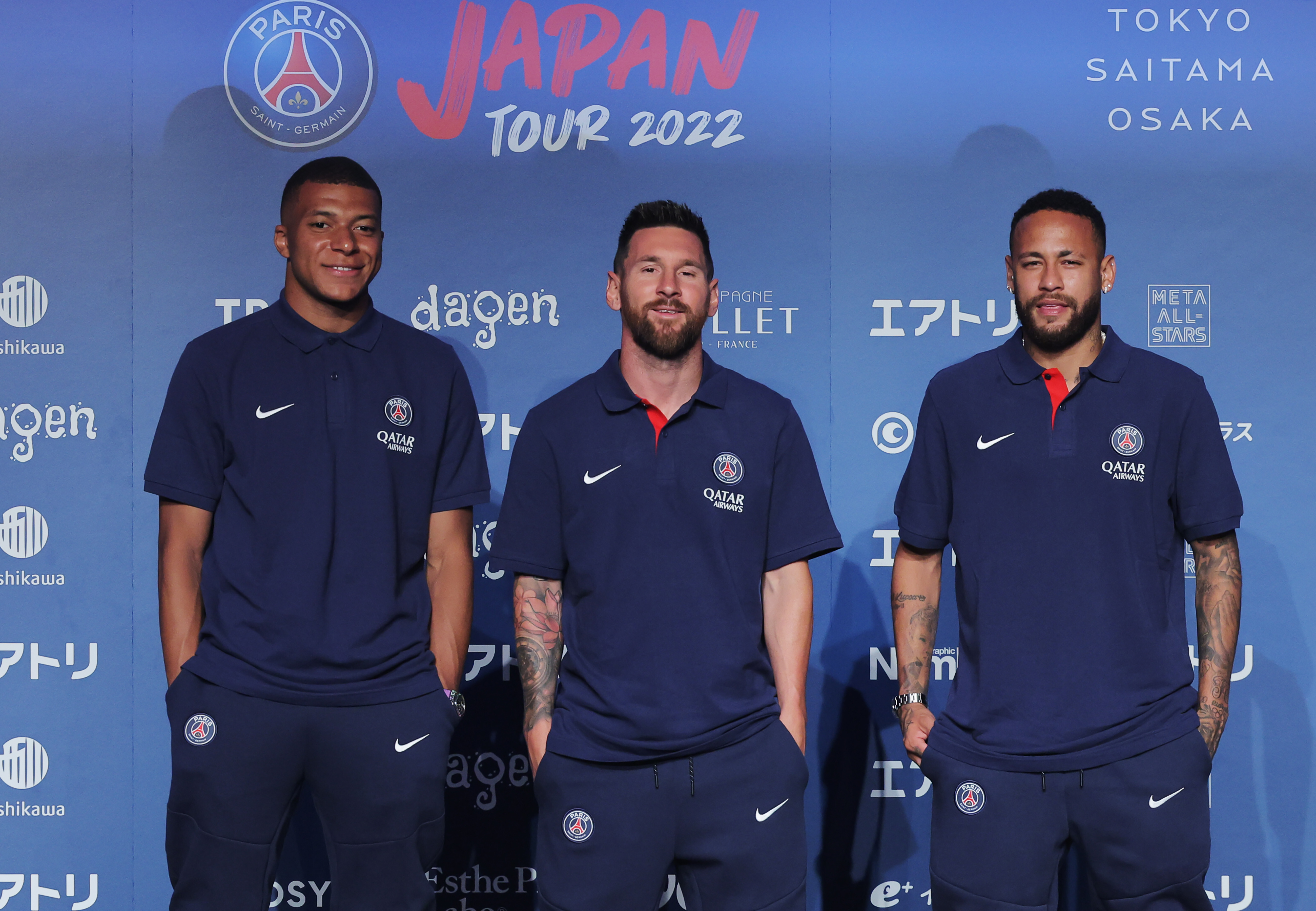 パリサンジェルマン PSG メッシ 2022 来日川崎戦 ユニフォーム - ウェア