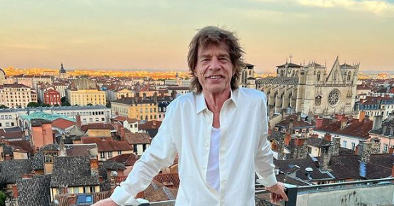 Mick Jagger s'est offert une virée touristique à Lyon la veille du concert des Rolling...