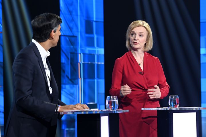 Rishi Sunak and Liz Truss clashed in ITV's leadership debate.