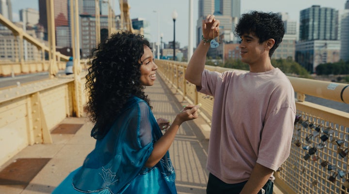 Eva Reign (left) and Abubakr Ali star in "Anything's Possible," arriving on Amazon Prime July 2.