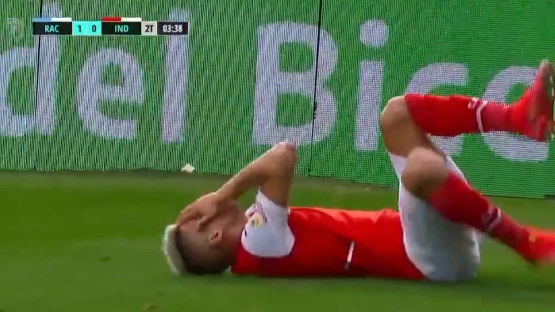 Argentinian Soccer Player Struck Down By Projectile Fish