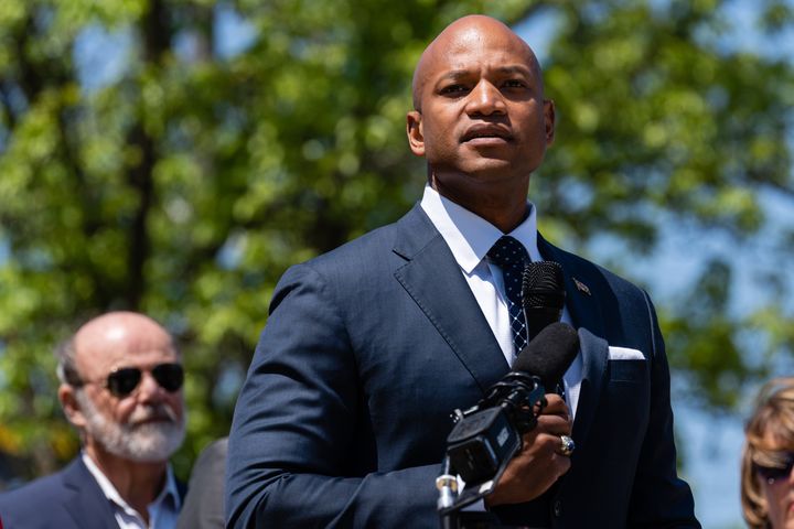 Wes Moore triumphed in a three-way Democratic primary race. 