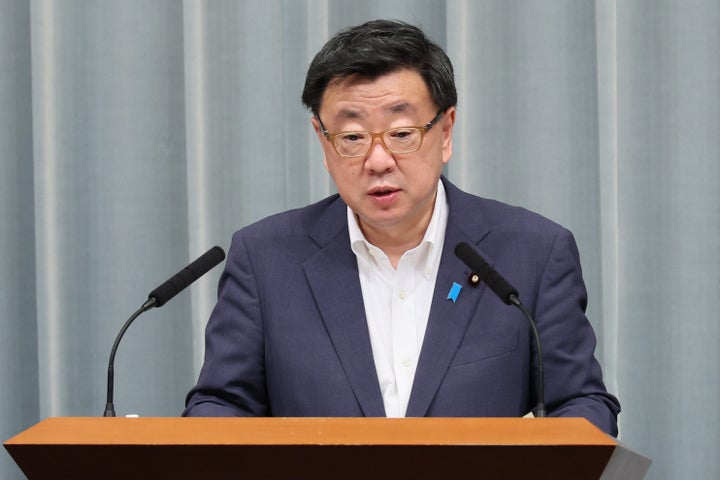 松野博一官房長官（2022年7月19日撮影）