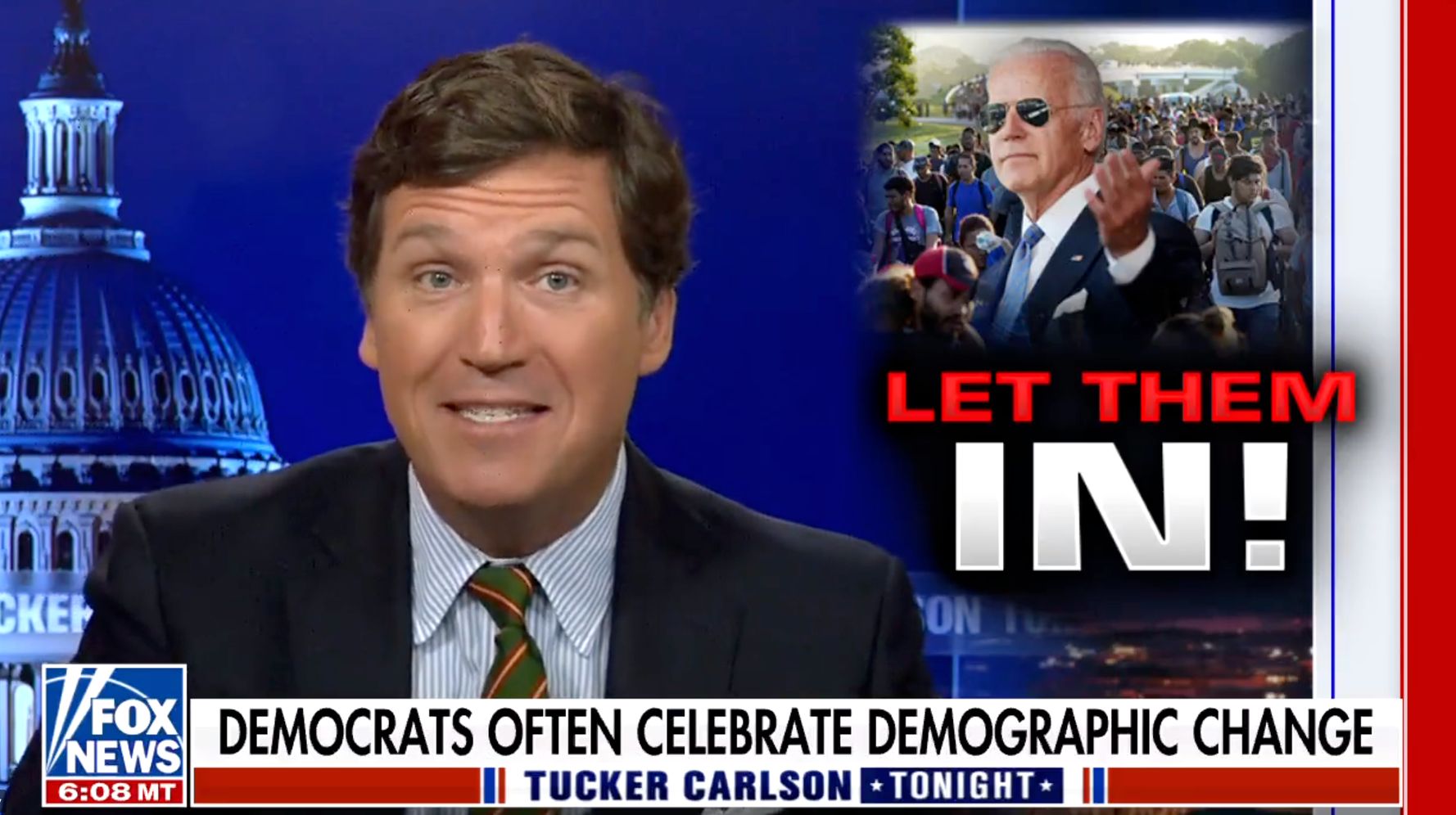Tucker Carlson All Out Embraces 'Great Replacement' Theory