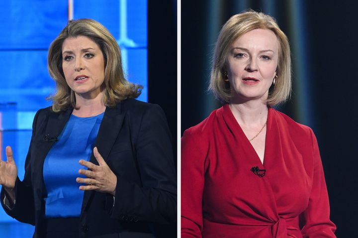 Penny Mordaunt and Liz Truss