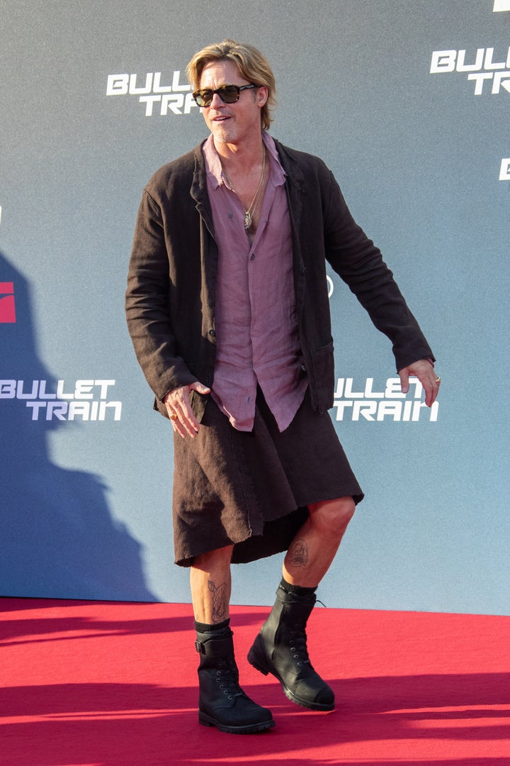 Brad Pitt, en el estreno en Alemania de 'Bullet Train'.