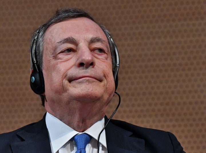 El primer ministro italiano Mario Draghi.