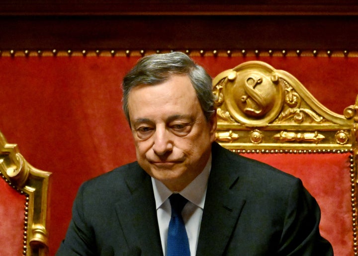 Draghi este miércoles en el Parlamento.