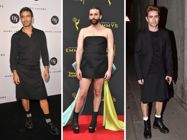 El diseñador Marc Jacobs, el televisivo Jonathan Van Ness y el influencer Pelayo Díaz.