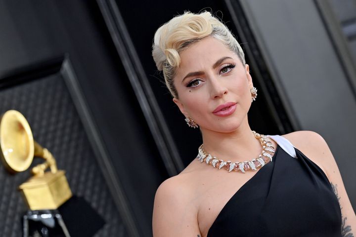 Lady Gaga attends the 64th Annual Grammy Awards at MGM Grand Garden Arena on April 3 Las Vegas, Nevada. 