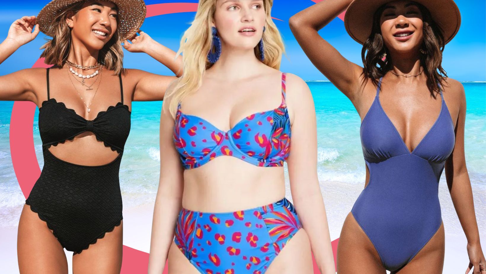 Bra size cheap bathing suits target