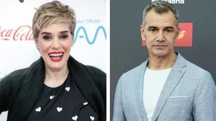Anabel Alonso y Toni Cantó.