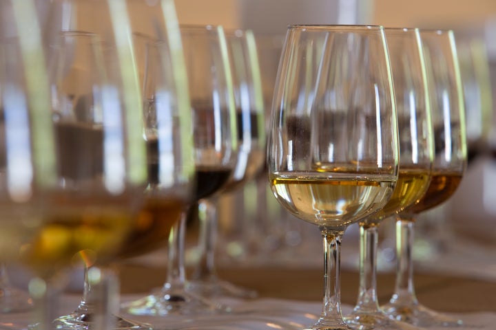 Cata de vinos de Jerez.