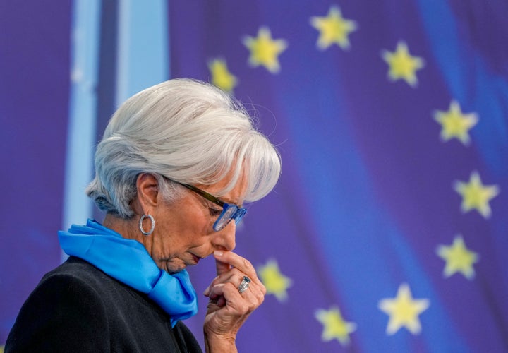 Christine Lagarde, presidenta del BCE.