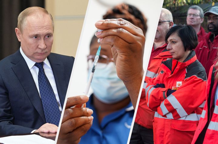 Vladimir Putin, the NHS and Royal Mail workers have all hit the news for separate reasons this week
