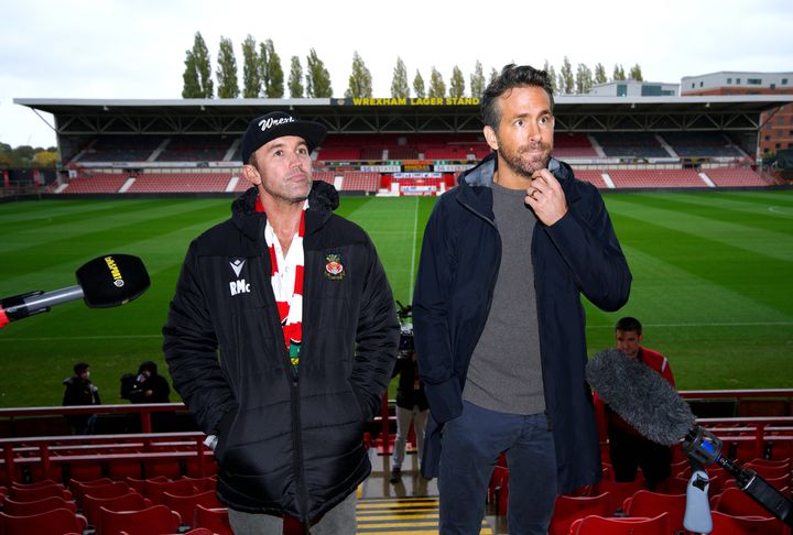 Ryan Reynolds and Rob McElhenney are now co-chairmen of Wrexham, the third-oldest professional soccer club in the world.