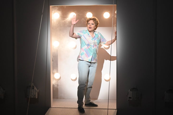 Kate McKinnon during her final episode of "Saturday Night Live."