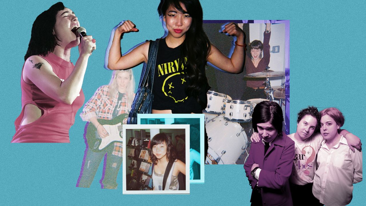 The author's entry point to feminism was through the Riot grrrl movement.