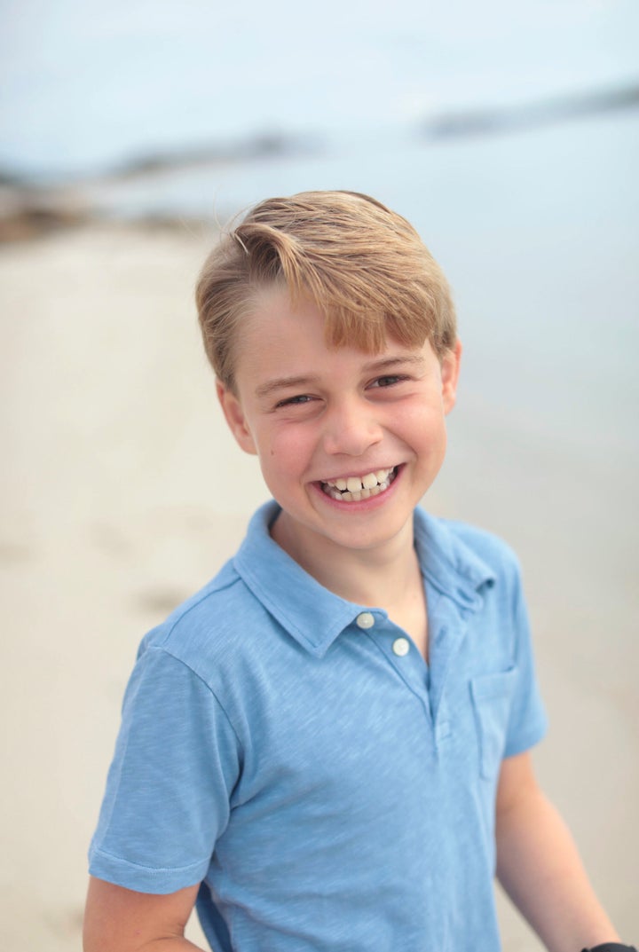 Prince George Is All Smiles On The Sand In Adorable 9th Birthday Photo ...