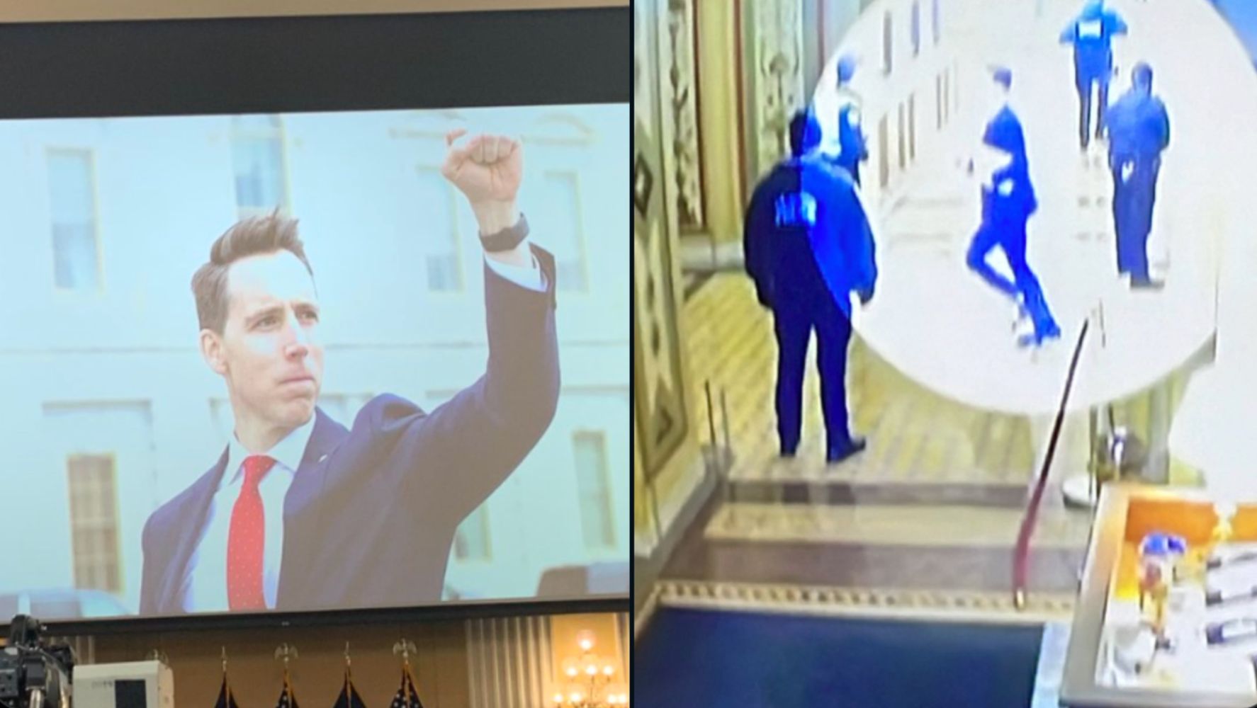 Video Shows Josh Hawley Fleeing The Jan. 6 Rioters He Had Just Saluted – HuffPost