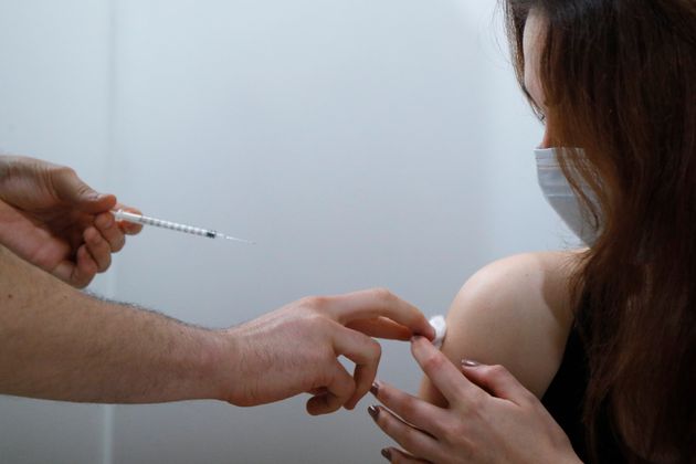 Un centre de vaccination à Lille, le 27 janvier 2022