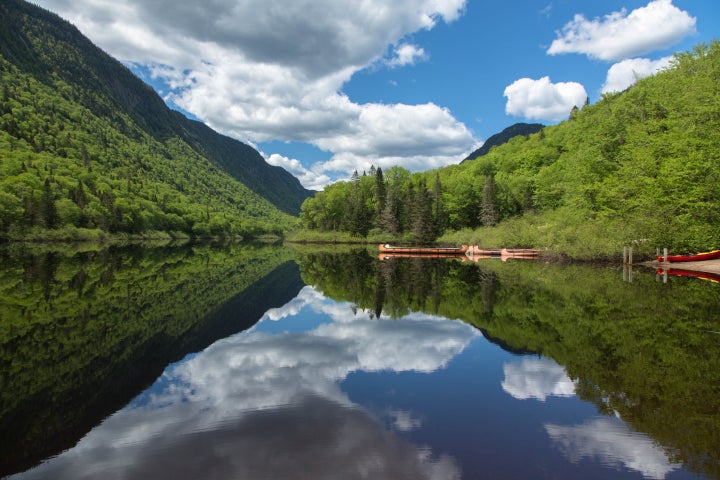 Parque Nacional de Jacques Cartier, Québec, Canada.