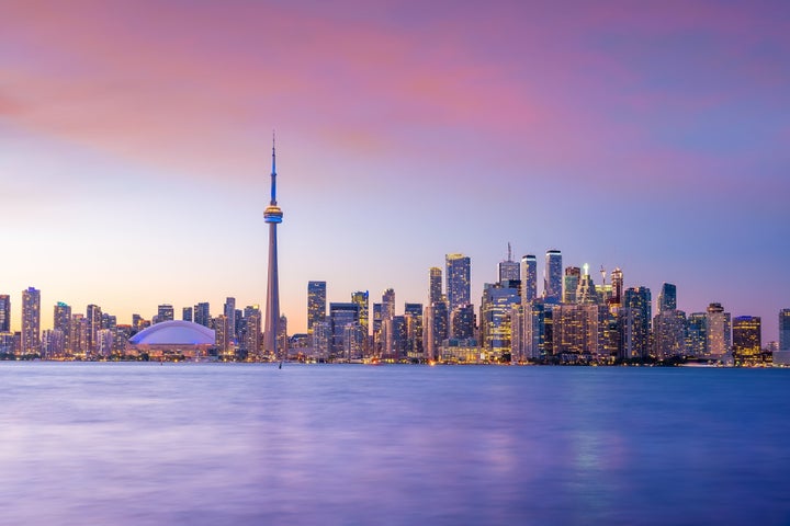 Skyline de Toronto, Canadá.