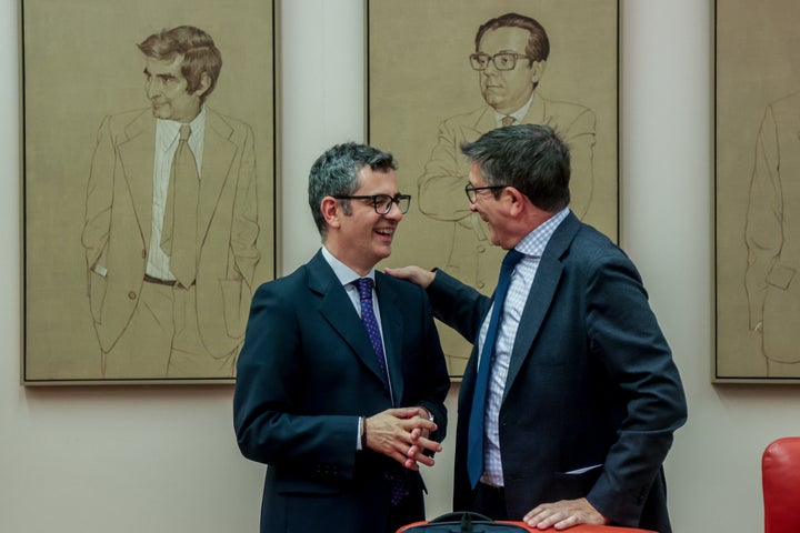 Patxi López y Félix Bolaños