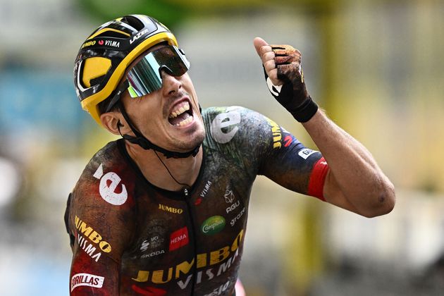 Le Français Christophe Laporte a remporté la 19e étape du Tour de France 2022, le 22 juillet 2022.