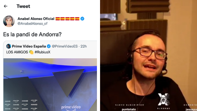 Tuit de Anabel Alonso y El Xokas