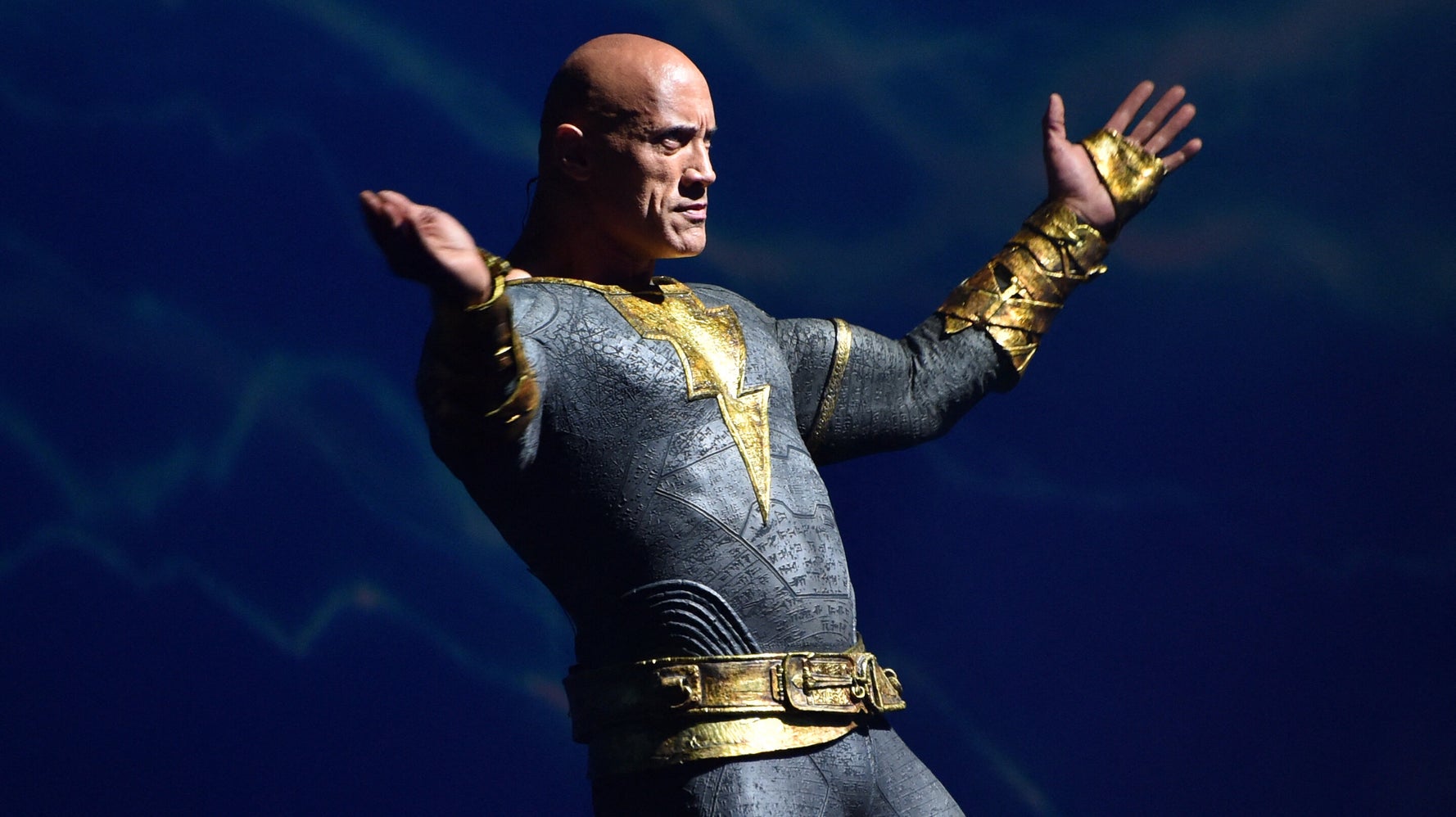 Dwayne ‘The Rock’ Johnson Surprises Comic-Con Attendees In Full ‘Black Adam’ Costume Dwayne ‘The Rock’ Johnson Surprises Comic-Con Attendees In Full ‘Black Adam’ Costume