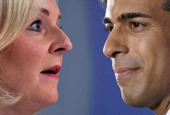 Liz Truss and Rishi Sunak will go head-to-head on Monday night.