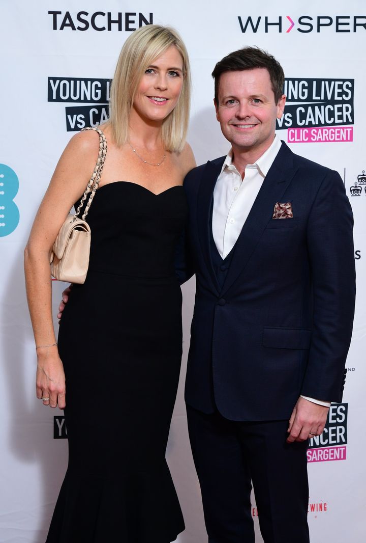 Ali Astall and Declan Donnelly