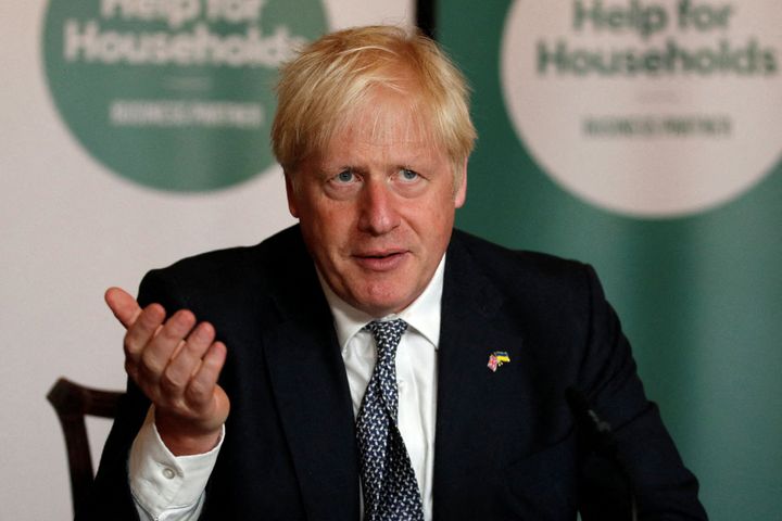 Boris Johnson resigned in July