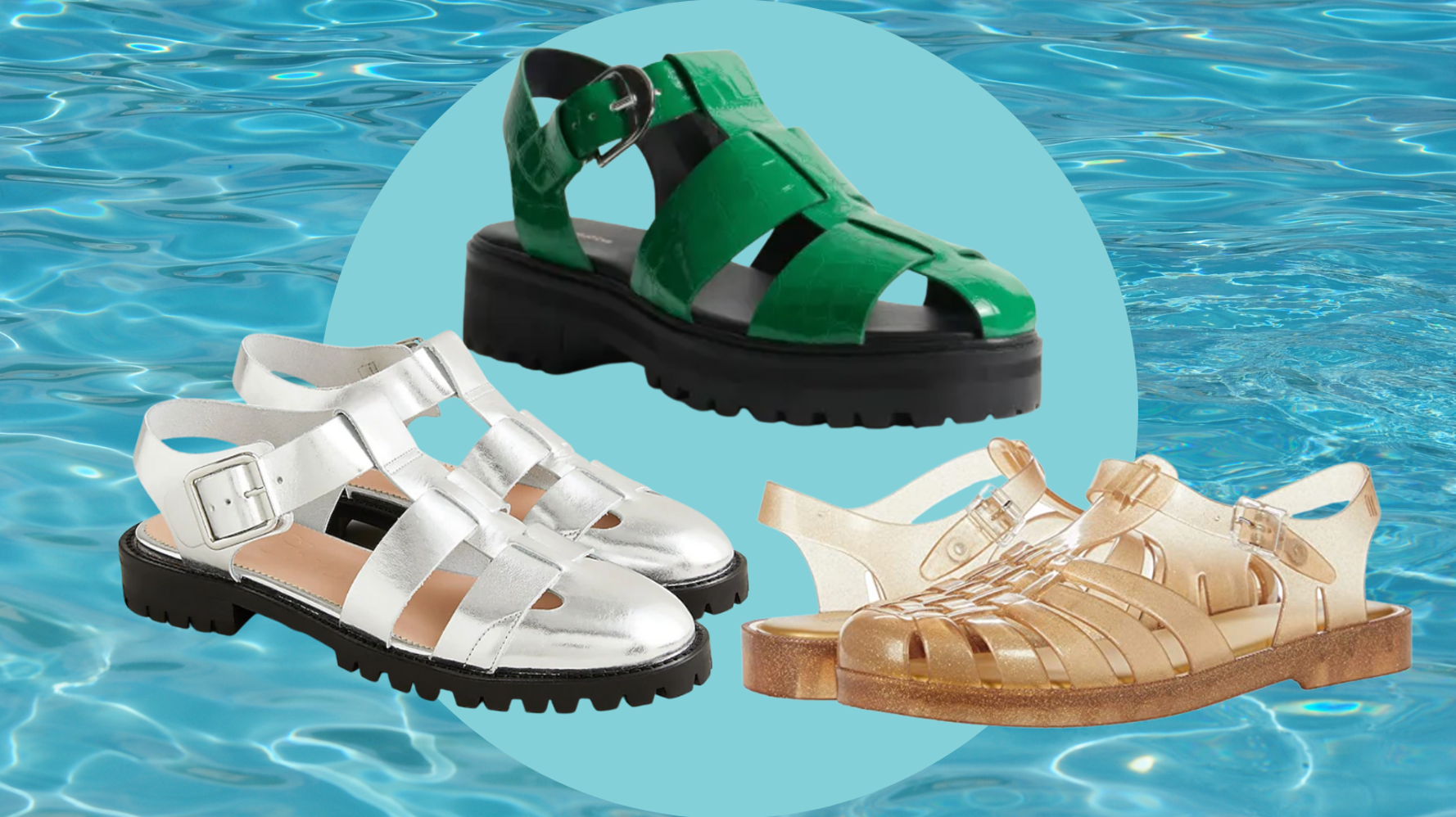 Jelly fisherman sandals sales womens