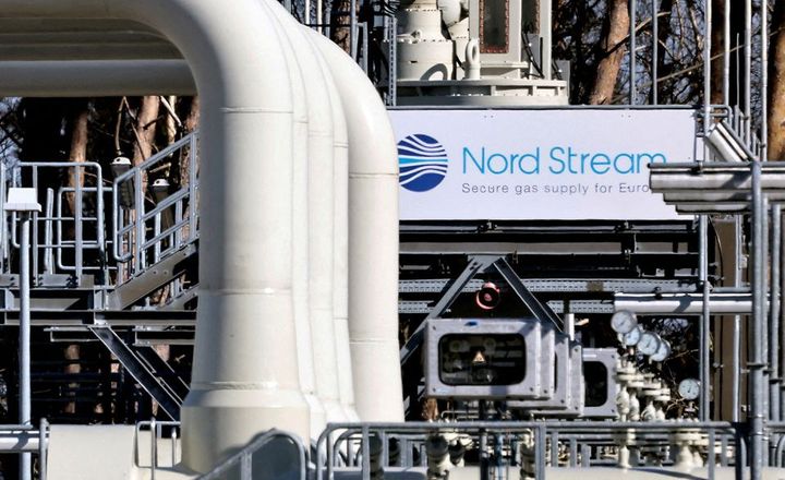 Οι εγκαταστάσεις του αγωγού φυσικού αερίου «Nord Stream 1» απεικονίζονται στο Lubmin της Γερμανίας, 8 Μαρτίου 2022. REUTERS/Hannibal Hanschke/File Photo