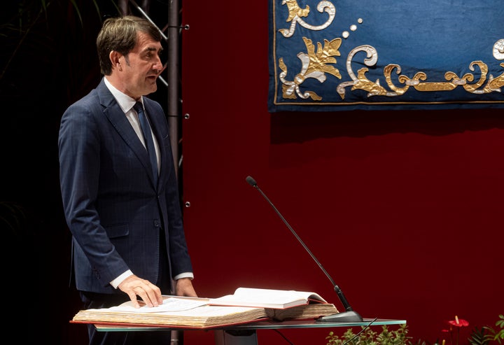 Suárez Quiñones, en su toma de posesión como consejero