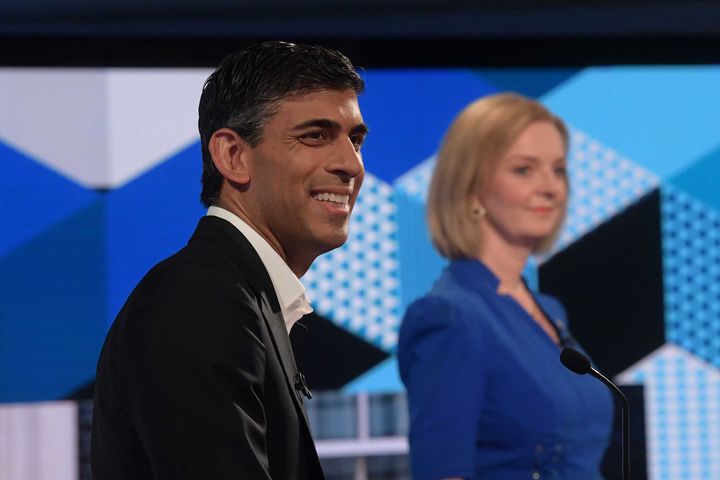 Rishi Sunak and Liz Truss go head-to-head in the BBC Conservative Leadership debate in their bid to win become PM.