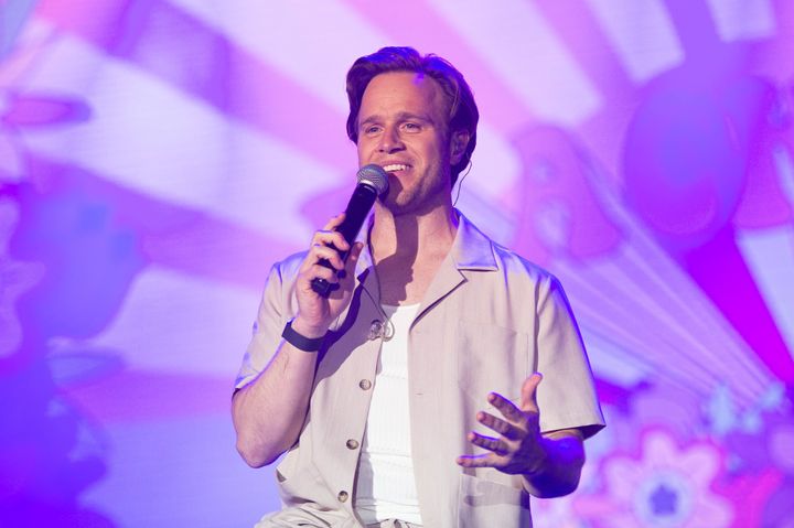 Olly Murs took to the stage during the festival