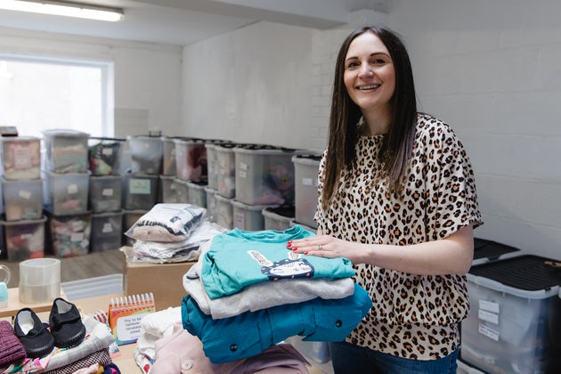 Anna Cargan, who runs her business Build A Bundle alongside childcare. 