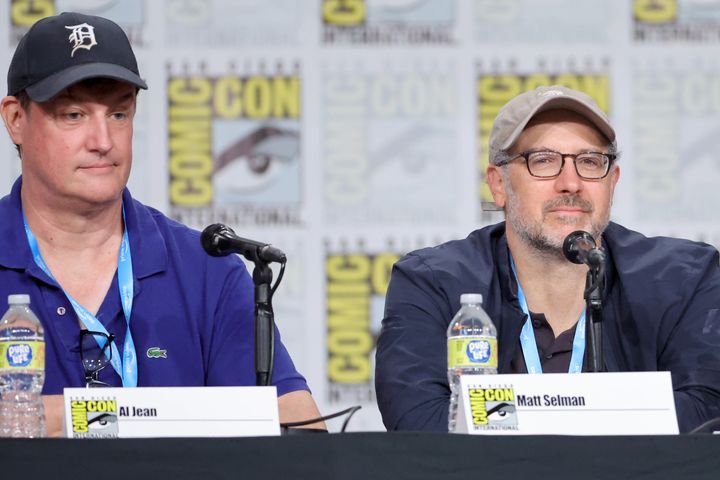 Executive producers Al Jean and Matt Selman speak at Comic-Con on Saturday.